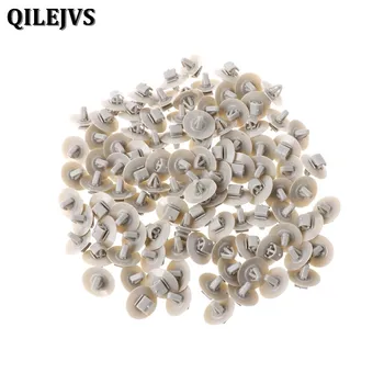 

QILEJVS 100Pcs Clips For Renault Trafic Traffic Side Moulding Lower Protection Door Trim