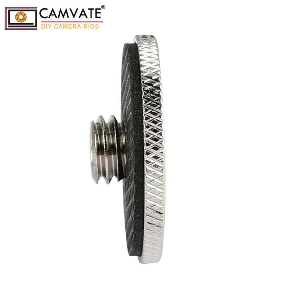 Переходник CAMVATE с 1/4 &quotгнездо на 3/8&quot штекер адаптер для штатива и камеры QR