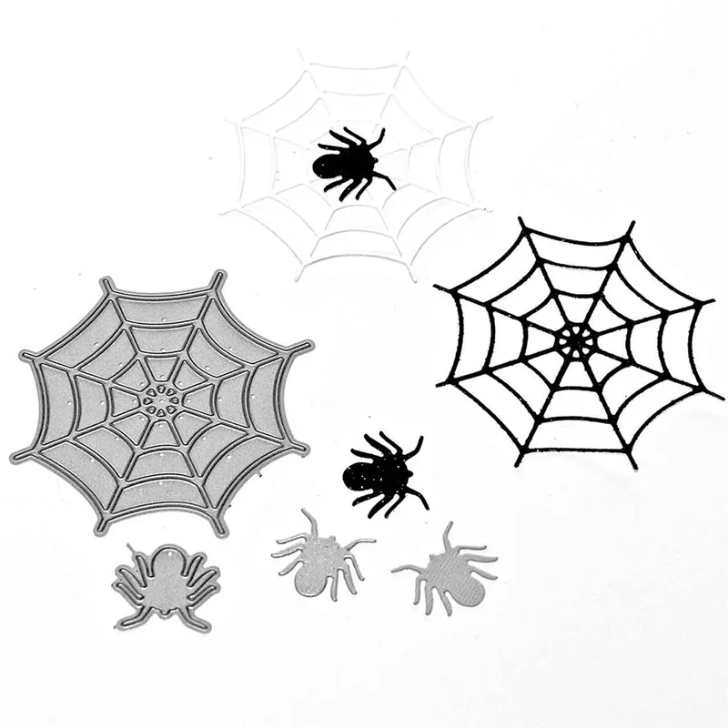 

Cobweb Network Metal Cutting Dies Scrapbooking for Card Making DIY Embossing Cuts New Craft 2019 Spider with Spider Web
