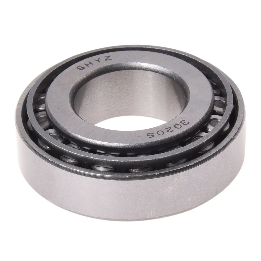 Single Row 15mm Thick 52mm Outside Dia Tapered Roller Bearing 30205in