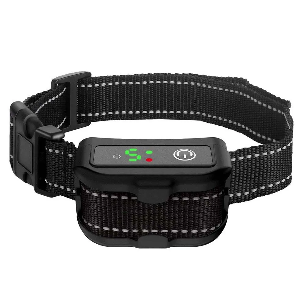 Hot Useful Pet Small Medium Large Dogs Bark Shock Collar Rechargeable