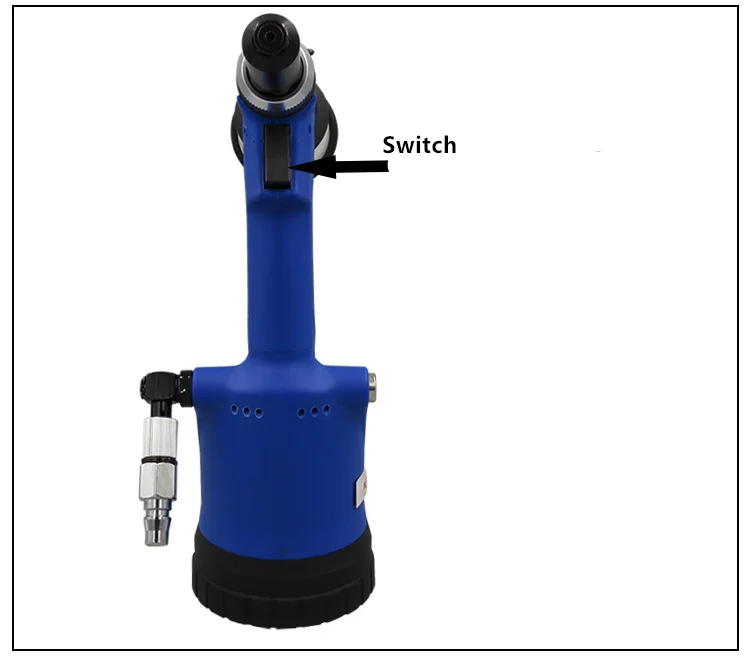 Пневматический самовсасывающийся заклепный пистолет слепой заклепки машина промышленного класса клепки инструмент