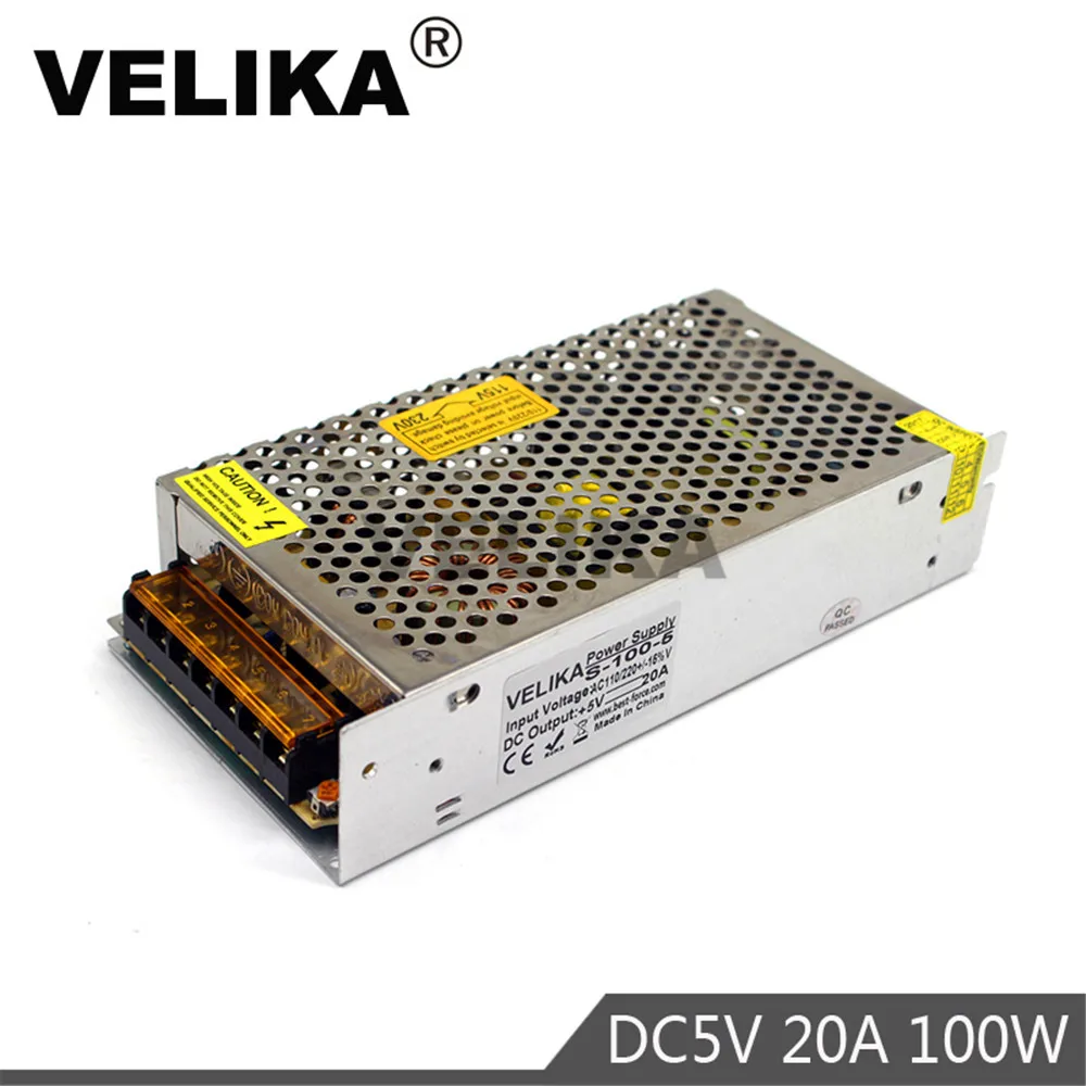 5v100w