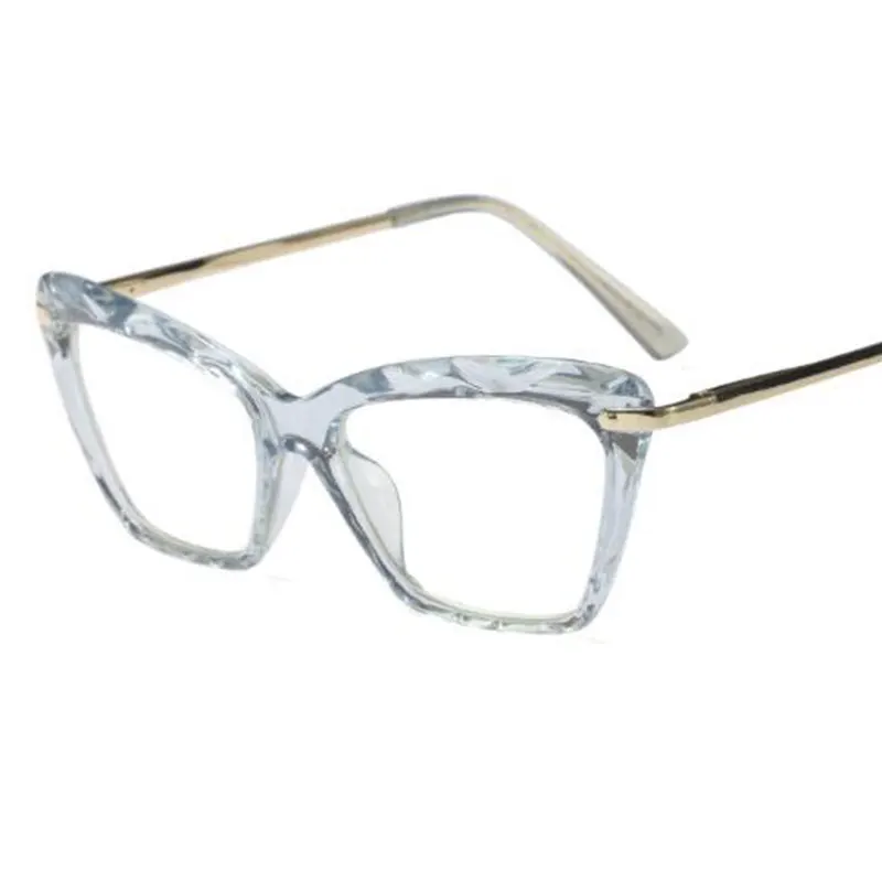 Модные очки, кошачий глаз, оправа для очков для женщин, оправа для очков, оптическая, умник, близорукость, прозрачные женские очки, Hispter
