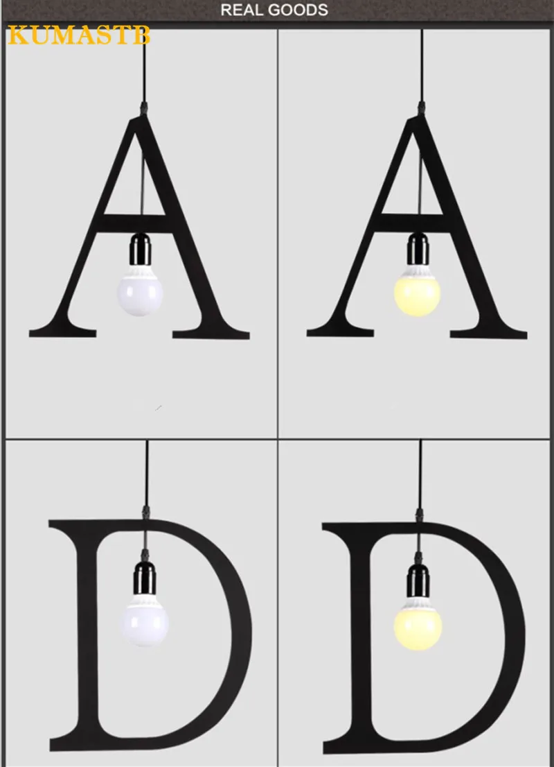 Letters Light Fixture 13