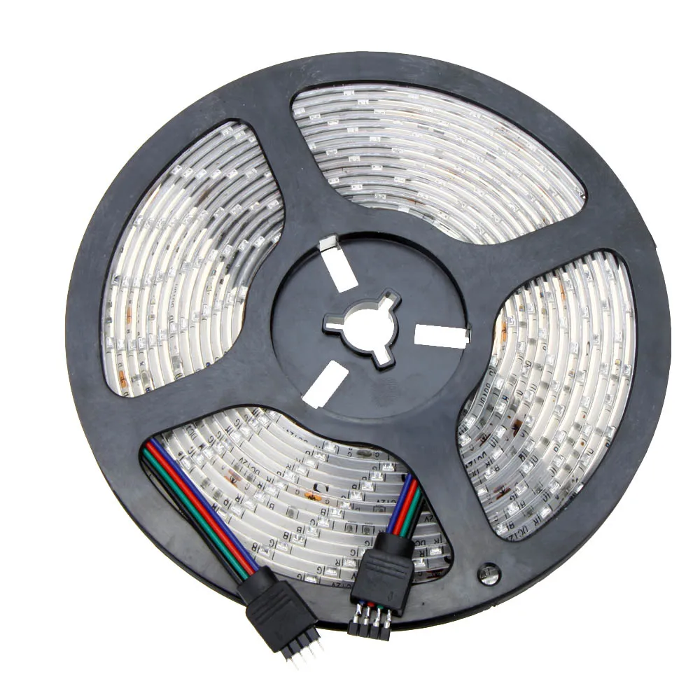 RGB LED Клейкие ленты свет IP65 Водонепроницаемый Светодиодные ленты 12 В SMD строка лента + контроллер Bluetooth + LED Питание для наружного украшения