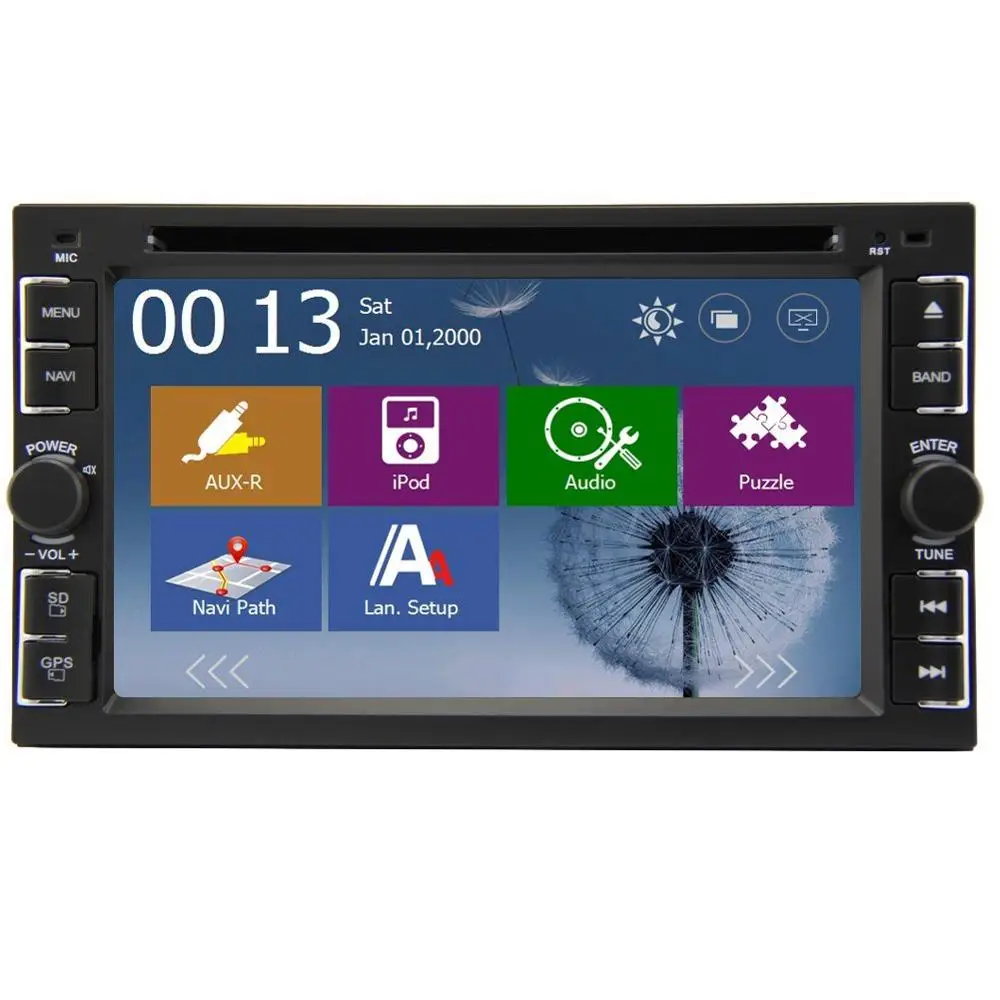 

6.2 inch 2 DIN Universal Win 8 Car Stereo Radio GPS Navigation Car DVD Player Support FM Mp3 USB/SD Autoradio with 8GB Map card