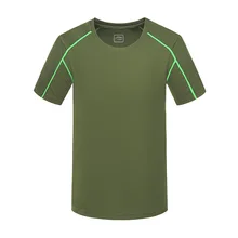 Летняя спортивная быстросохнущая Мужская футболка для велоспорта, пешего туризма, дышащая спортивная одежда, стрейчевая футболка с короткими рукавами coolmax