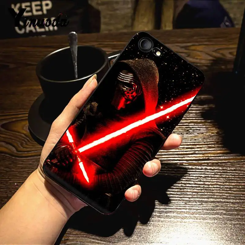 Yinuoda для iphone 7 6 X Чехол REY KYLO REN LIGHTSABER FIGHT чехол для телефона для iphone X 8 7 6 6S Plus X 5 5S SE XR XS XSMAX - Цвет: 3