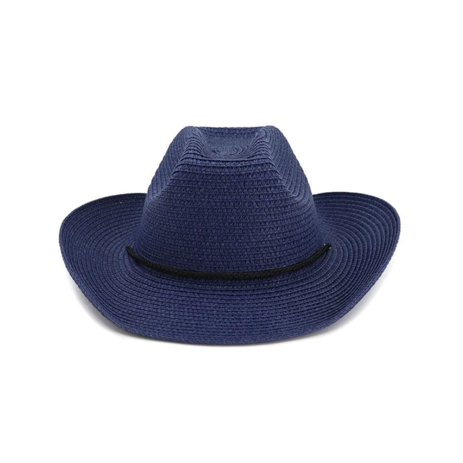 BUTTERMERE ковбойская шляпа для мужчин и женщин с широкими полями, шляпа от солнца, Повседневная пляжная соломенная шляпа цвета хаки, Женская Мужская весенне-летняя ковбойская шляпа