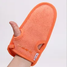 1 шт. перчатки для душа и ванной, отшелушивающий, для мытья кожи, спа, массажный скраб, скраб для тела, уход за телом