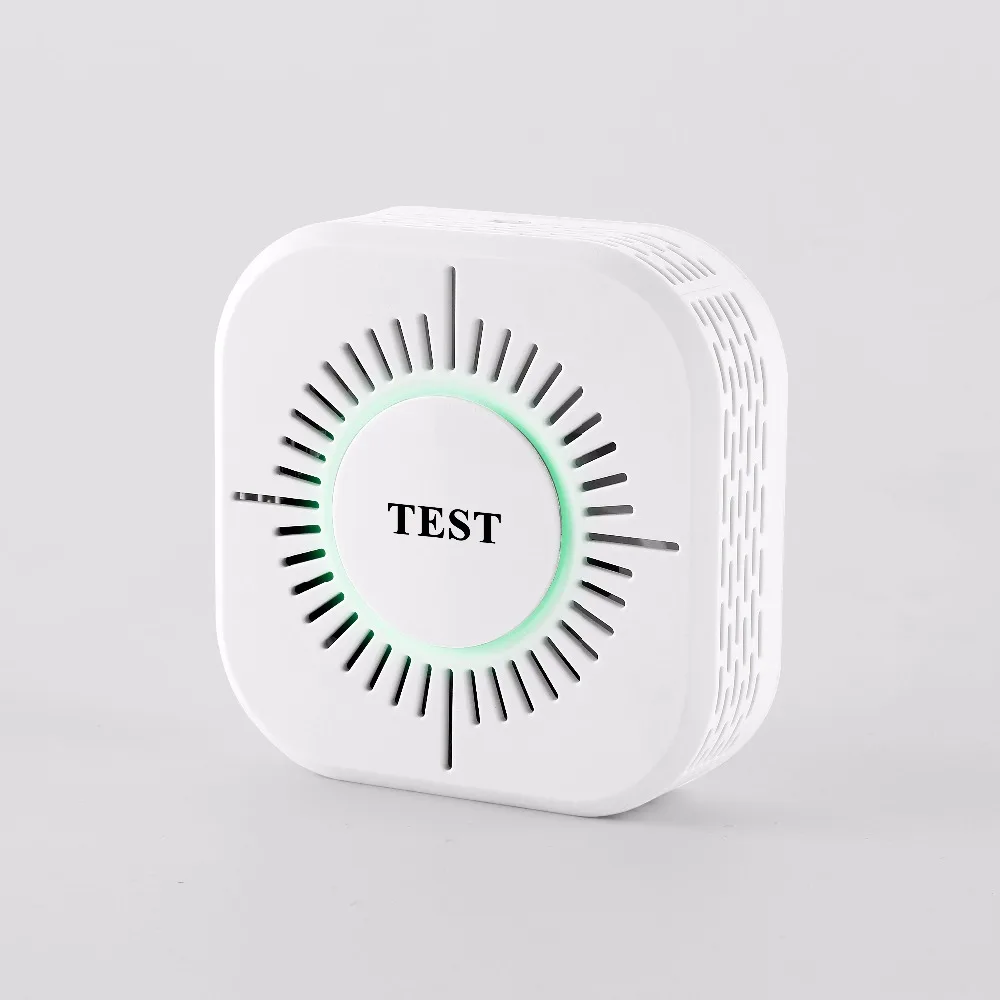 

85dB Wireless Fire Smoke Photoelectric Sensor Detector Monitor Home Security System Cordless For Family Guard Office building