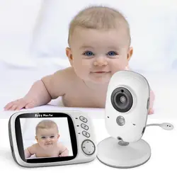 ЖК-монитор Беспроводной монитор ночного видения цифровой видео детский монитор аудио музыка камера температура температуры няня монитор