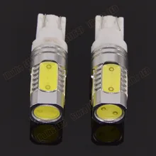 10 шт. супер яркий авто T10 резервного копирования свет Led Клин для лампы Задний фонарь 194 168 192 W5W Canbus Нет Ошибка предупреждения бесплатно