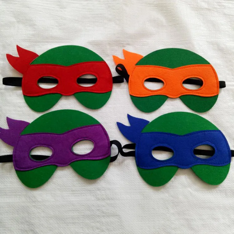 

1pc Turtles Mask Hulk Batman Superhero Cosplay Superman The Avengers Kid Birthday Gift Cosplay Masquerade Party Masks