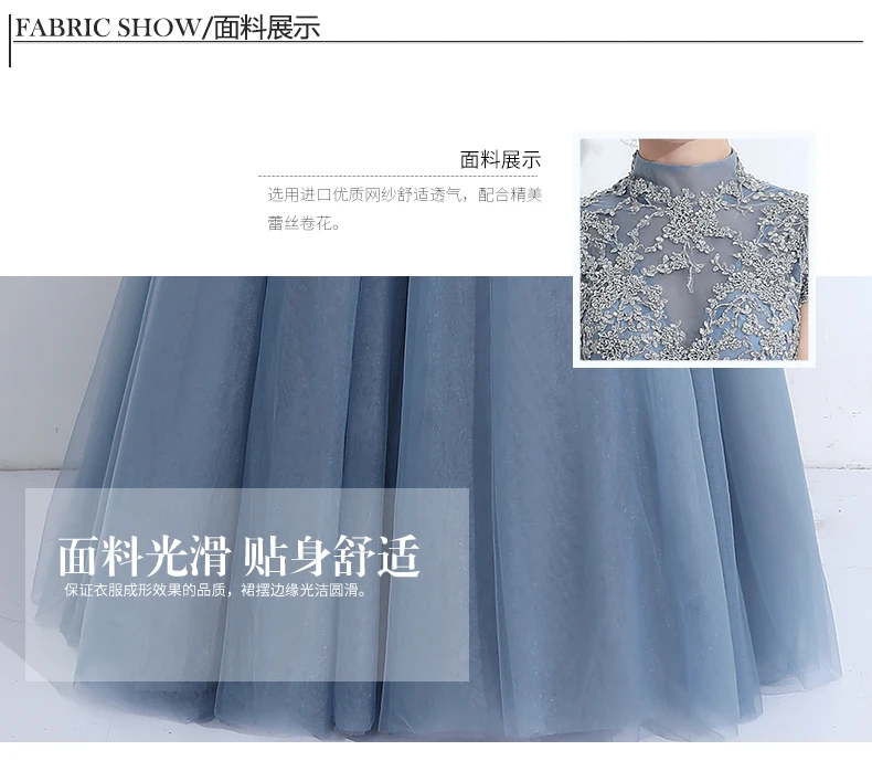 Новое поступление, синие длинные женские платья для девочек, вечерние бальные платья для подружки невесты, платья для торжеств
