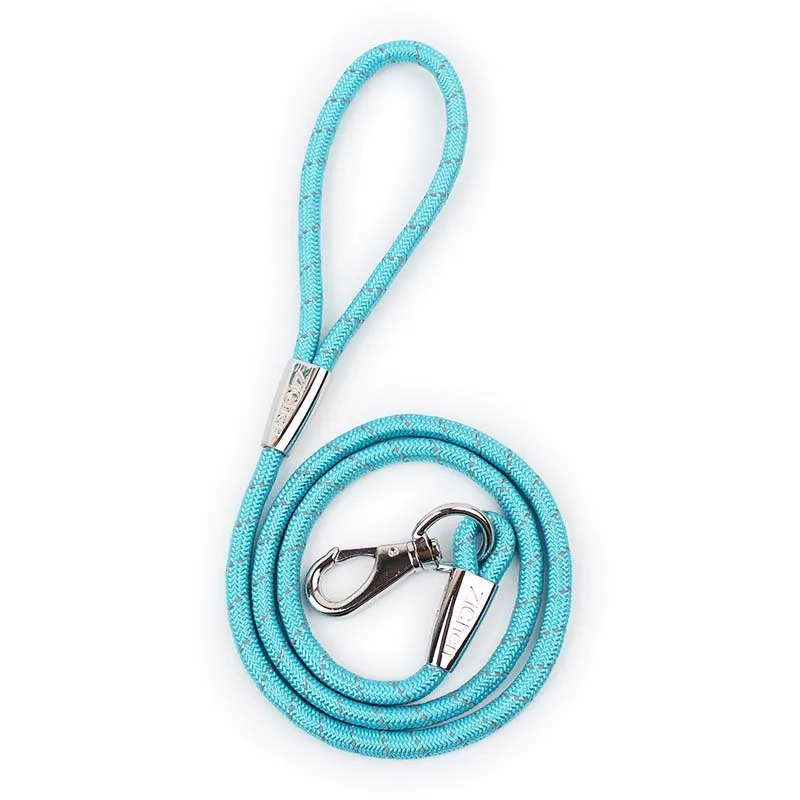 SYDZSW Nylon Pet Dog Leash Thicken Strong and Durable Alloy Clasp Pet Puppy Rope Blue Green Red Purple Pink Pet Products Wholesale2