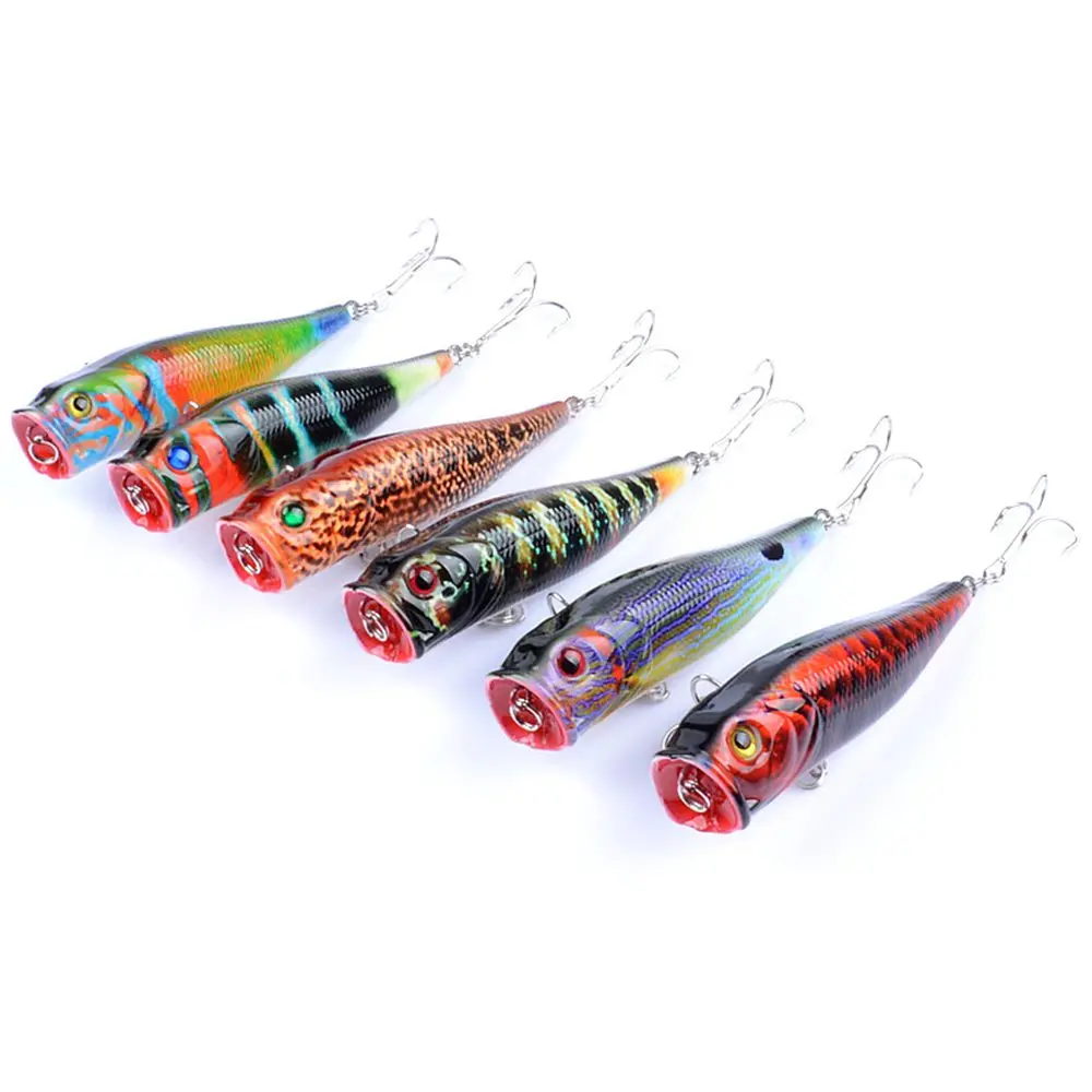 Fulljion 9cm 14.4g Topwater Popper Fishing Lures Wobblers Crankbaits