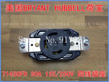 

[ZOB] The original HUBBELL 30A 125/250V four Robeco industrial socket device --5pcs/lot
