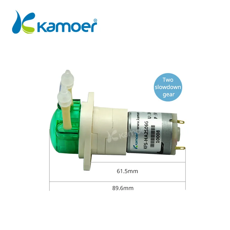 Kamoer KFS Микро перистальтический дозаторный насос 6В/12 V/24 V с Шестерни электродвигатель постоянного тока для Горячая Электрический аквариум