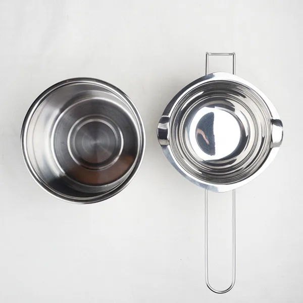 Ложки с длинной ручкой для отопки воска горшок, сделай сам, ароматическая свеча мыло шоколадное масло плавильный котел, мыло ручной работы инструмент для шоколада, Нержавеющая сталь - Цвет: set
