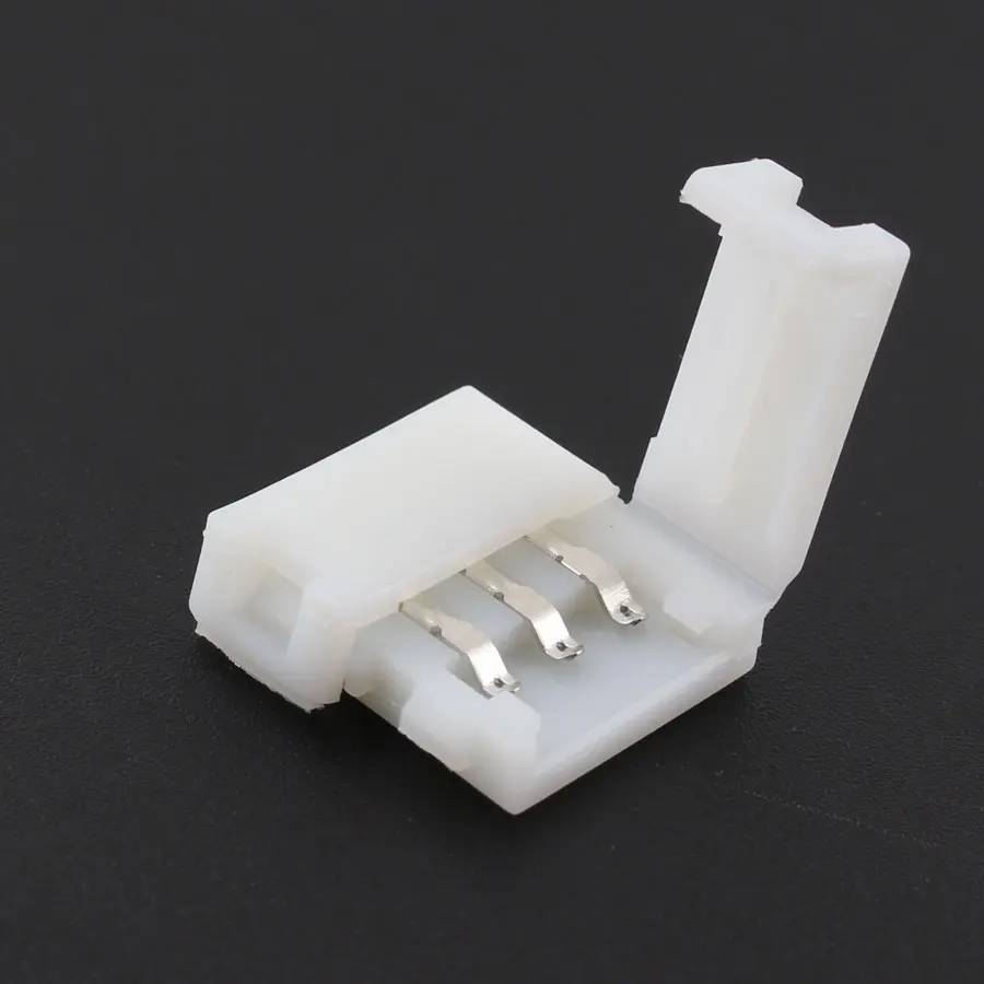 5PCS 10PCS DC 2 3 4 5 Pin Connector Single color RGB Led strip 2pin 3pin 4pin 5pin Connector For Connecting RGB RGBW LED Strip