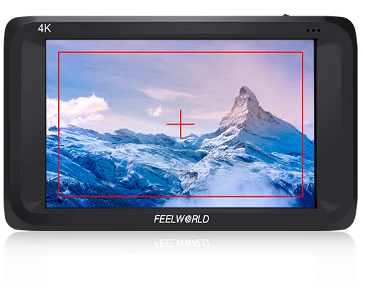 Feelworld S450-M 4,5 дюймов ips 3G-SDI 4 K HDMI On-camera полевой монитор 4," 1280x800 Камера Внешний ЖК-монитор для камеры DSLR