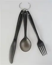 outdoor knife fork spoon three-piece dinnerware knives forks cutlery steak forks set вилка unbrand forks