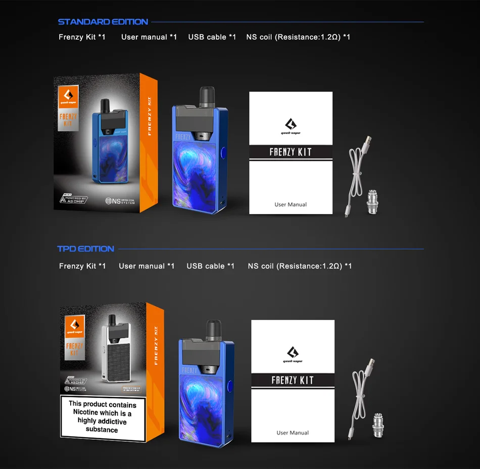 GeekVape Frenzy Pod Kit 950mAh