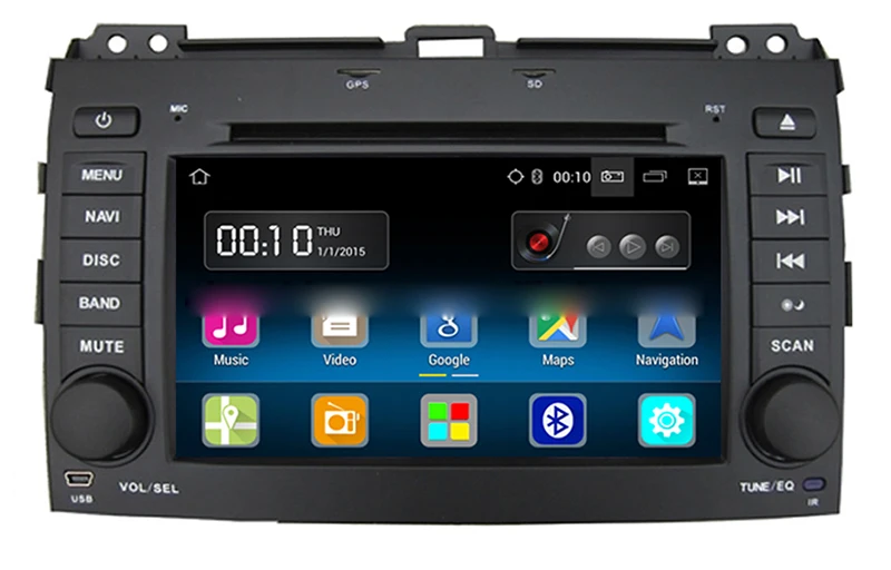 Discount 7" Android Car DVD Player with TV/BT GPS WIFI,Audio Radio Stereo,Car PC/multimedia headunit for Toyota Prado 2010 2011 2012 2013 1