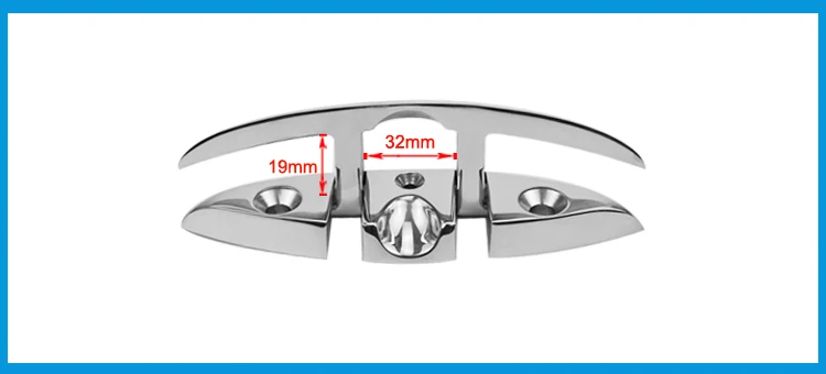 Нержавеющая сталь 316 морской класс лодка откидной складной подтягивающий зажим док палуба судовая аппаратная Линия Веревка швартовки аксессуары