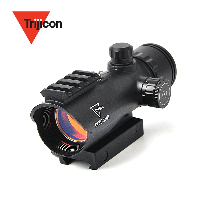 Trijicon 1X30 голографический красный точечный прицел тактический Красный точечный прицел с 20 мм рельсовый прицел пневматической винтовки Охота - изображение