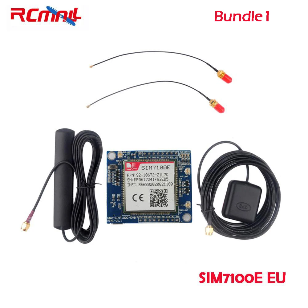 RCmall SIM7100E/SIM7100A 4G макетная плата для Arduino Raspberry Pi 5-18 в Android Linux Windows FZ2846-EU FZ2846-US