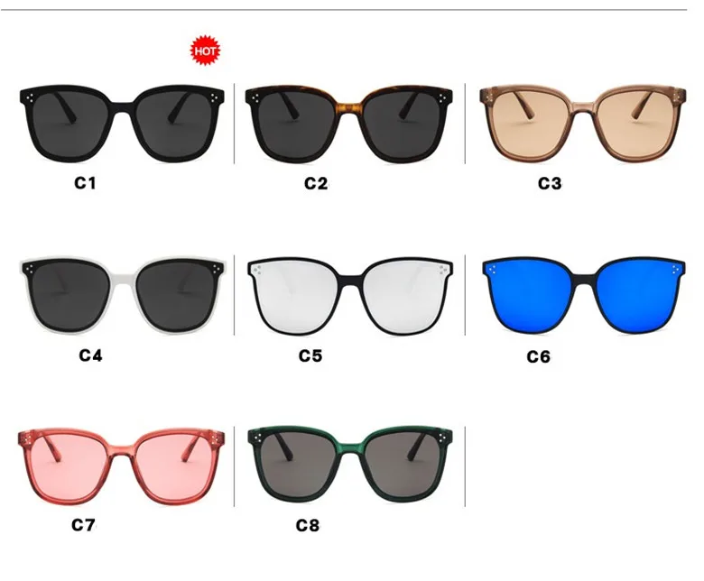 LONSY роскошные квадратные солнцезащитные очки для женщин, фирменный дизайн, пластиковые солнцезащитные очки, классические ретро очки для улицы, Oculos De Sol Gafas KD5203