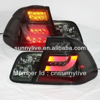 Для BMW E46 320 328 325 светодиодный задний фонарь 2001-2005 дымчато-черный цвет | Автомобили