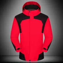 Открытый костюм штурмовика для мужчин и женщин очень большой размер для влюбленных теплый водонепроницаемый ветрозащитный лыжный костюм для альпинизма sizeS-3XL