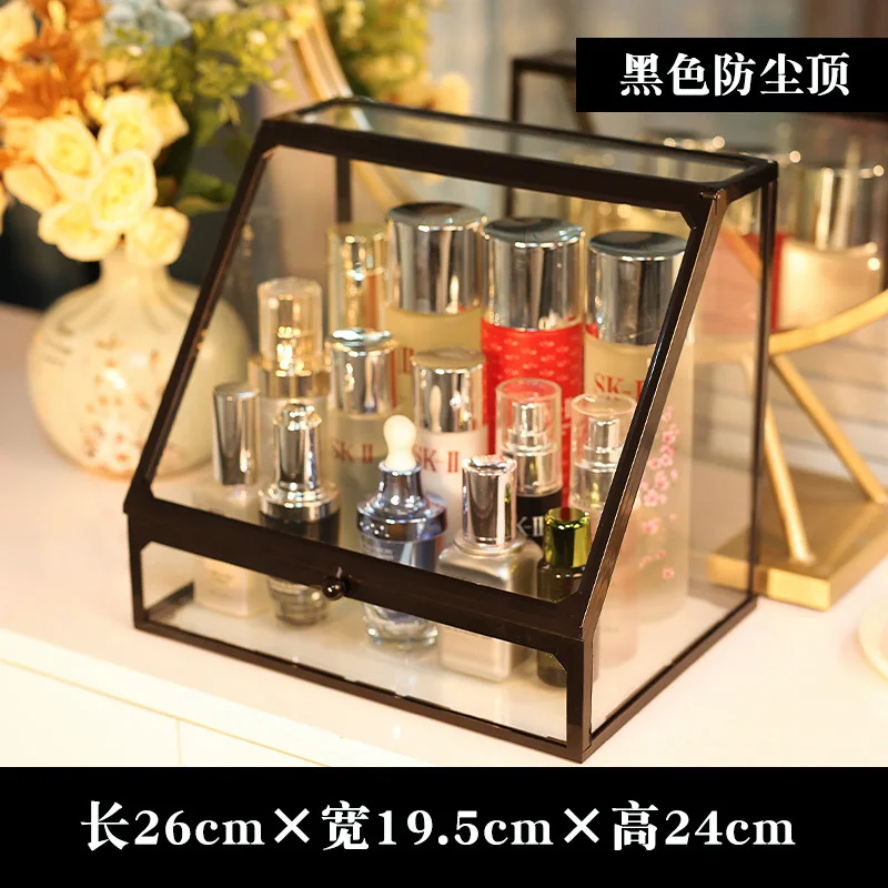 جديد أوروبا الزجاج فرشاة للمكياج صندوق تخزين قلم الحواجب DIY التجميل درج ماكياج المنظم مجوهرات التخزين حامل Dropshiping من جديد أوروبا الزجاج فرشاة للمكياج صندوق تخزين قلم الحواجب DIY التجميل درج ماكياج المنظم مجوهرات التخزين حامل Dropshiping من