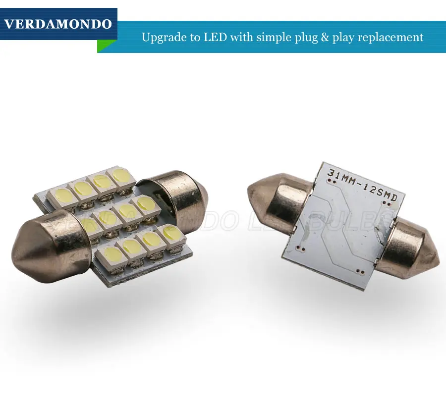 4 шт. супер яркий 31mm12 SMD 3528 автомобильный купол фестон светодиодный светильник лампы белый теплый белый красный зеленый синий ледяной, синий, розовый