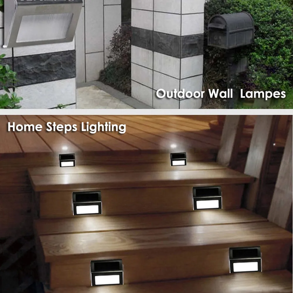 Lâmpadas Solares levou luz solar do jardim Usage 6 : Lighting For Stairs