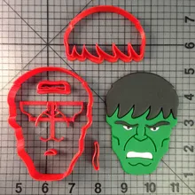 Super Green Giant Hulk Face Cookie Cutter Fondant Cupcake Top Cutter Custom Made 3D Printed Cake Decorating Tools Molds Cookie Super Green Giant Hulk Face Cookie Cutter Fondant Cupcake Top Cutter Custom Made 3D Printed Cake Decorating Tools Molds Cookie