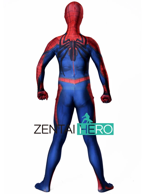 ZentaiHero 3D тени Spidey PS4 Insomniac игры костюм Человека паука спандекс лайкра Человек паук