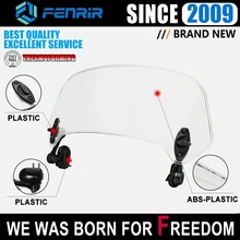 오토바이 윈드 스크린 윈드 디플렉터 윈드 실드 야마하 혼다 스즈키 bmw 카와사키 효성 두카티 aprilia benelli harley ktm(China)