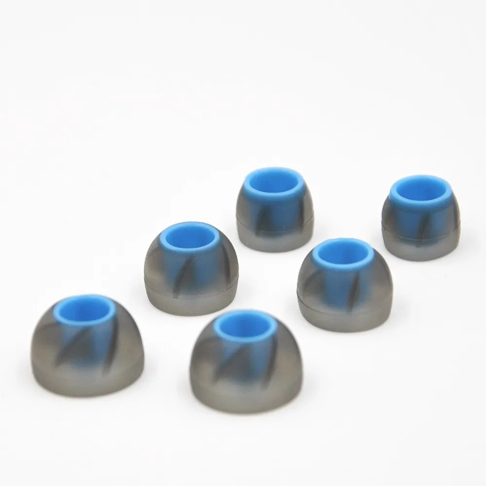 

KZ 3 Pairs(6pcs) L M S In Ear Tips Earbuds Headphones In Ear Silicone Eartips For KZ ZS10 AS10 ZST ED16 Universal Free Shipping