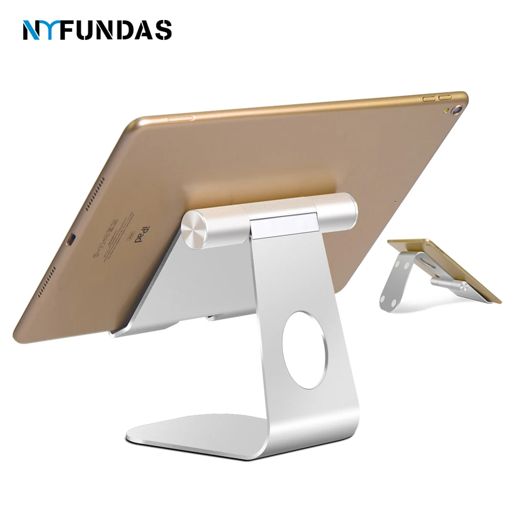 

NYFundas tablet stand adjustable Desktop Stand Holder Dock for Apple iPad 2018 Pro 9.7 10.5 Air Mini 4 3 2 Kindle Nexus Tab para