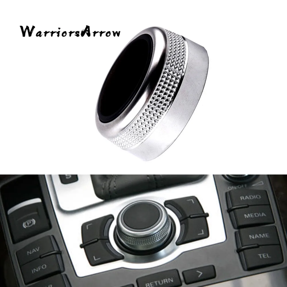 MMI Multi Media Rotary Knob Main Menu Switch Cover For Audi A6 Allroad