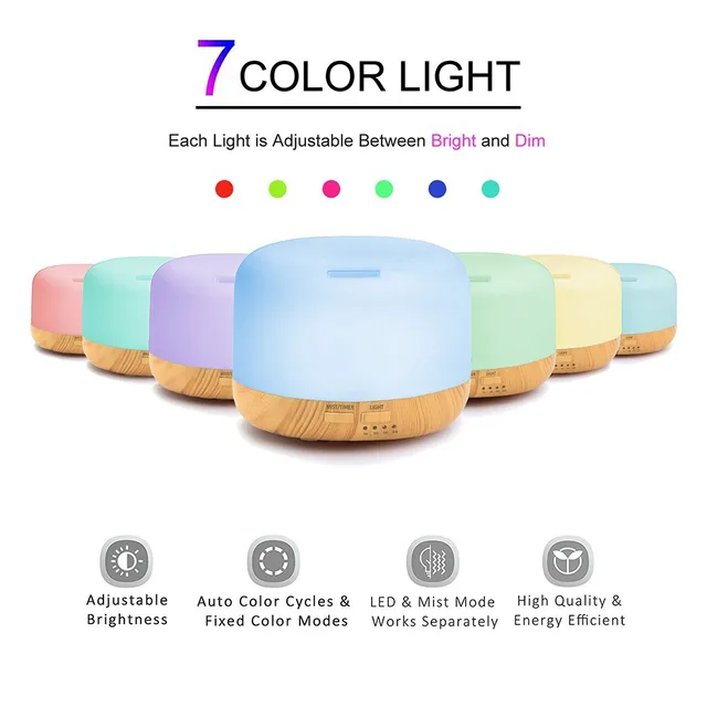 Remote Control Air Humidifier 300ml - Image 5