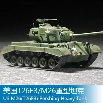 

Assembling model Trumpeter 1/72 American T26E3/M26 tank Toys