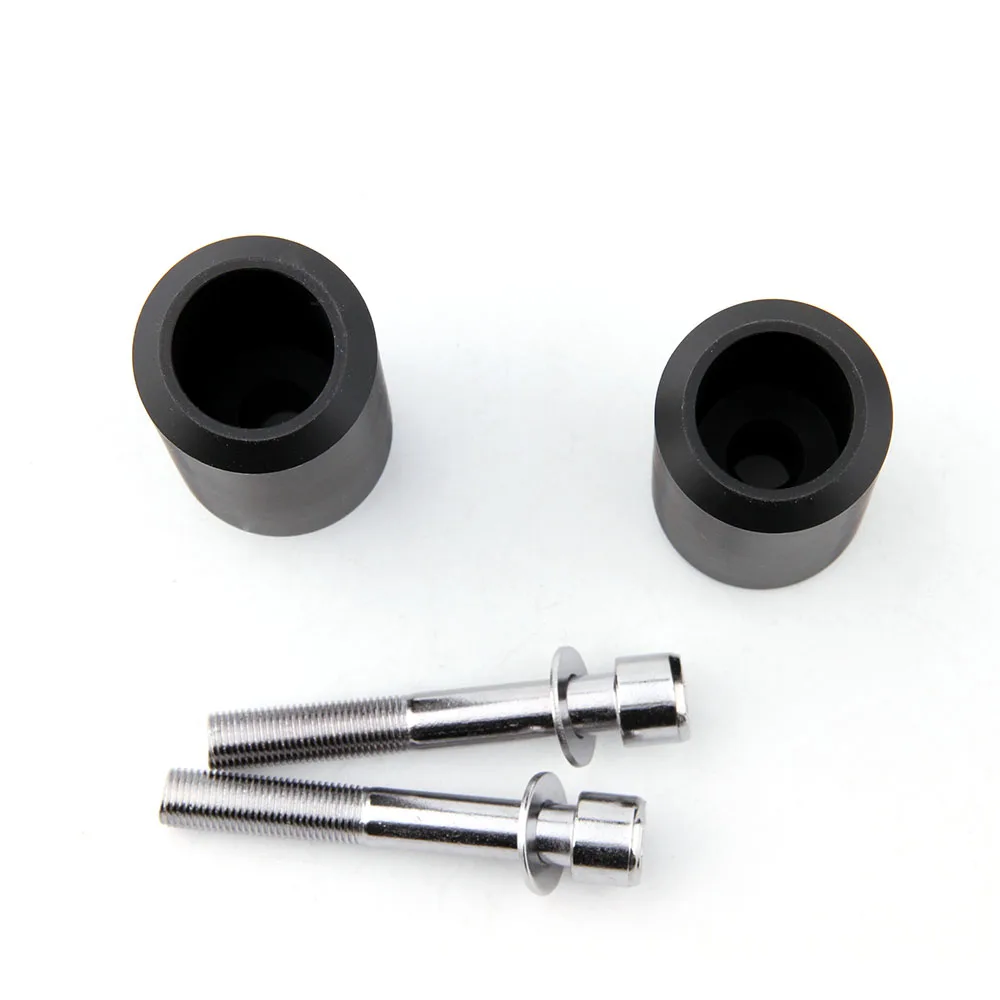 Запчасти для мотоциклов ползунок рамы Yamaha YZF R6 YZFR6 1999 2000 2001 2002 черный|frame slider|motorcycle