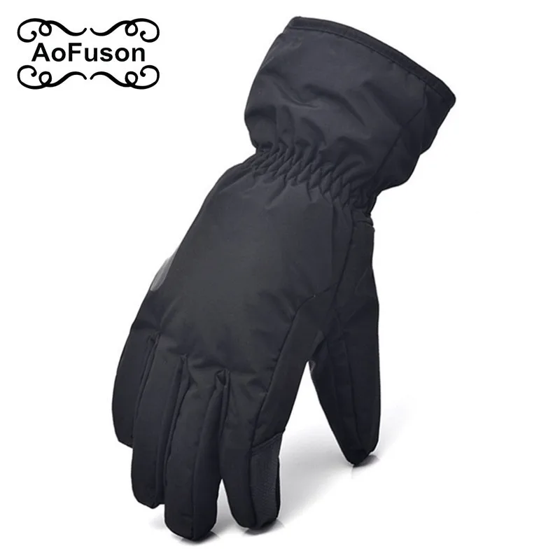 تزلج قفازات على الجليد للجنسين يندبروف للماء الاطفال تنفس الشتاء الدافئة التزلج الدراجات الثلوج النساء الرجال قفاز S-XXL 2019 جديد