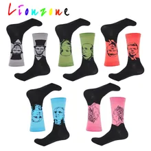 LIONZONE, Классические носки с известными персонажами, мужские и женские длинные носки унисекс, с надписью «Jackson», «Lincoln Kennedy», «queen»
